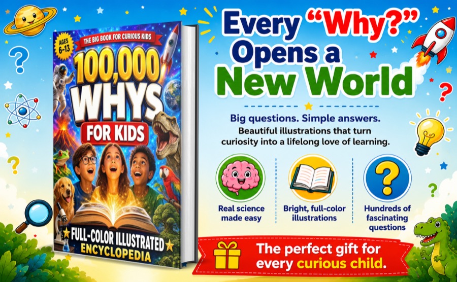 100,000 Whys for Kids — Big Questions (printed edition)