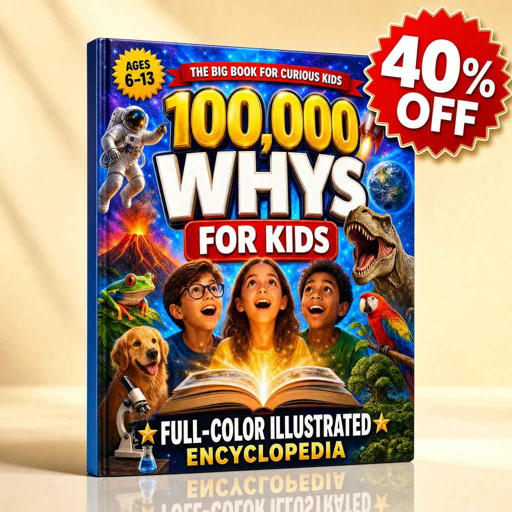 100,000 Whys for Kids — Big Questions: The Full-Color Illustrated Encyclopedia (printed hardcover)